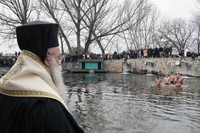 Τα Άγια Θεοφάνεια στην Ιερά Μητρόπολη Δράμας